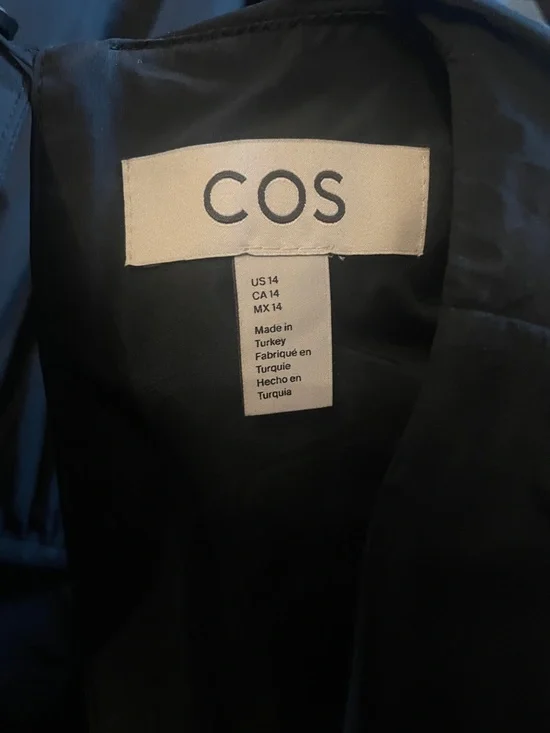 COS VOLUMINOUS A-LINE MINI DRESS - Picture 12 of 13